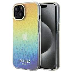 Guess nakładka do iPhone 14 6,1" GUHCP14SHDECMI HC IML FACETED MIRROR DISCO IRIDESCENT