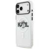 Etui Karl Lagerfeld IML Choupette Sketch Logo MagSafe na iPhone 17 Pro Max - przezroczyste