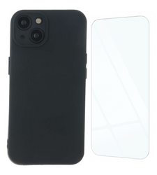 Etui do iPhone 15 Pro Max czarne + Szkło