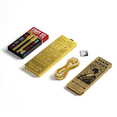 WK Design Sakin Series Fast Charging / Data Cable USB Type C - Lightning PD 20W 1m Gold (WDC-163)