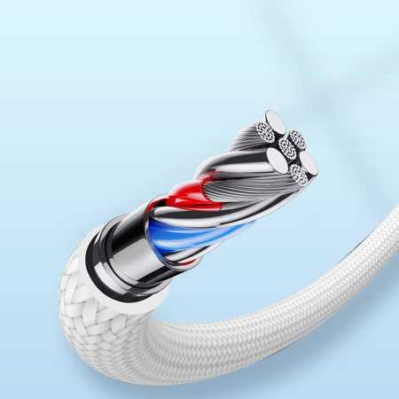 Joyroom Kabel USB - Lightning 2.4A A10 Serie 1,2 m weiß (S-UL012A10)