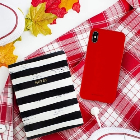 MERCURY SILICONE CASE SAMSUNG A53 5G RED / CZERWONY