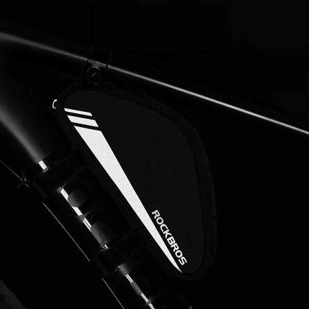 Rockbros B55-BK Fahrradtasche für Rahmen 0,7 l - Schwarz