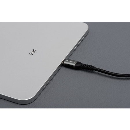 Kabel USB C do Lightning Forcell F-Energy PD 3A 27W Cafule 0,25 m C259 czarny