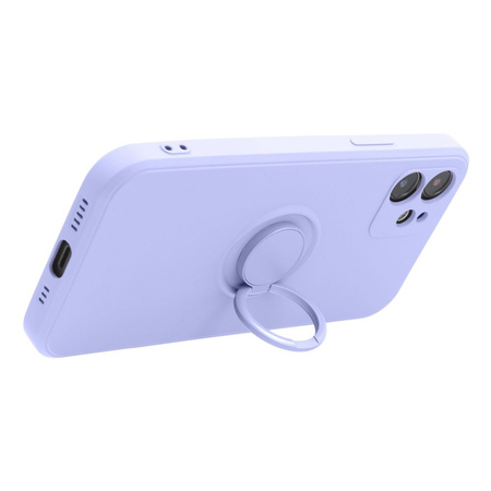 Futerał SILICONE RING do IPHONE 16e (SE 4 2025) fioletowy