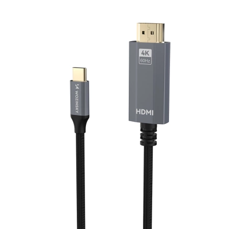 Kabel Wozinsky WCCH-01 USB-C - HDMI 4K 60Hz 1,8m - czarny