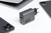 Forcell F-Energy Ładowarka Sieciowa GaN - 65W z portami: 2x USB C i USB A z ładowaniem PD i QC 4.0