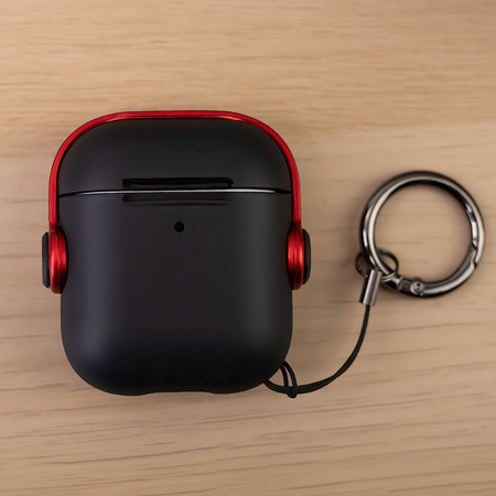 Etui do Airpods / Airpods 2 Headset czerwone