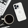 Tel Protect Magnetic Splash Frosted Case do Iphone 15 Plus Biały