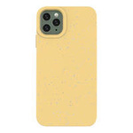 Eco Case etui do iPhone 11 Pro Max silikonowy pokrowiec obudowa do telefonu żółty