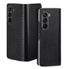 Dux Ducis Bril Leder Flip Wallet Case für Samsung Galaxy Z Fold5 5G – Schwarz