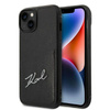 Karl Lagerfeld Signature Logo Cardslot - Etui iPhone 14 Plus (czarny)