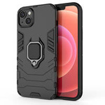 Ring Armor case for iPhone 14 Plus armored cover magnetic holder ring black