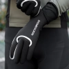 Rockbros full waterproof cycling gloves, size: XXL - black