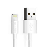 Choetech certyfikowany kabel przewód USB-A - Lightning MFI 1,8m biały (IP0027)