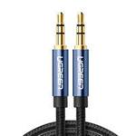 Ugreen kabel audio AUX wtyczka prosta minijack 3,5 mm 2m niebieski (AV112)
