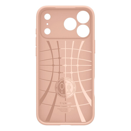 Etui Spigen Liquid Air na iPhone 17 Pro - tytanowo-różowe