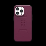 Etui UAG Civilian MagSafe do iPhone 15 Pro Max - purpurowe