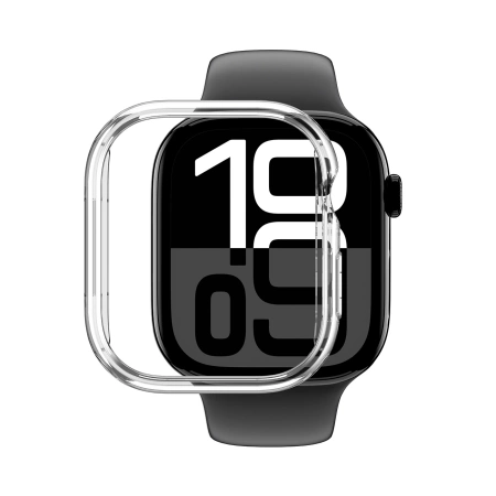 AmazingThing Minimal Case für Apple Watch 46 mm – Transparent