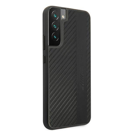 AMG AMHCS22MBLSCA S22 + S906 schwarz / schwarzes Hardcase Carbon Stripe &amp; Embossed
