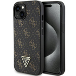 Oryginalne Etui GUESS hardcase 4G Triangle Metal Logo GUHCP15MPG4GPK do Iphone 14 Plus/ 15 Plus czarny