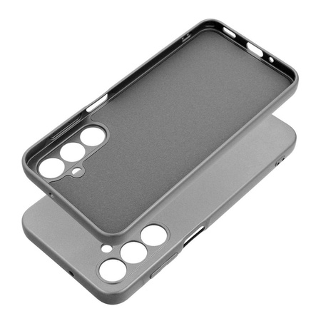 Futerał METALLIC do SAMSUNG A16 5G / A16 4G szary