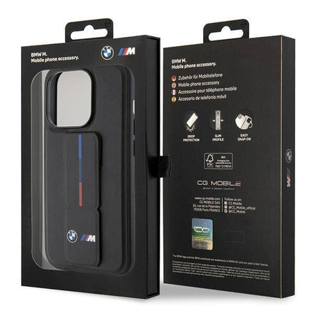 BMW Grip Hot Stamp case for iPhone 15 Pro - black