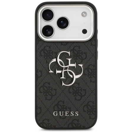 Etui Guess 4G Big 4G Classic Logo do iPhone 17 Pro - czarne