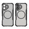 Leading Series MagSafe Silicone Case for iPhone 16 - Black