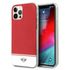 Mini MIHCP12MPCUBIRE iPhone 12/12 Pro 6,1" czerwony/red hard case Stripe Collection
