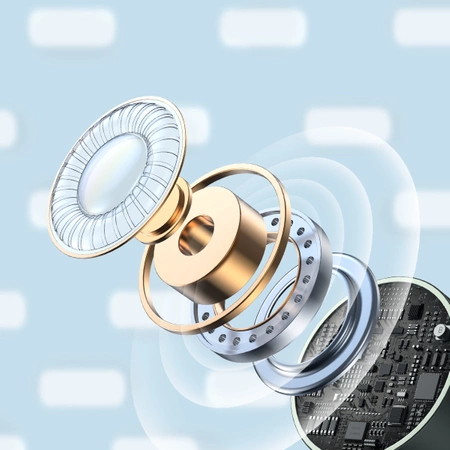 Joyroom JR-EC06 USB-C In-Ear-Kopfhörer – Grau