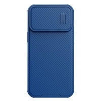 Nillkin CamShield S Hülle iPhone 14 Pro Max Gepanzerte Abdeckung Kameraschutz Blau