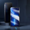 Baseus 2x Panzerglas für iPhone 12 Pro Max Privacy Anti Spy (Privatisierung) mit einer Abdeckung für den Lautsprecher + Positionierer (SGBL061002) (case friendly)