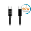 Forever kabel USB-C - USB-C 1,0 m 3A czarny
