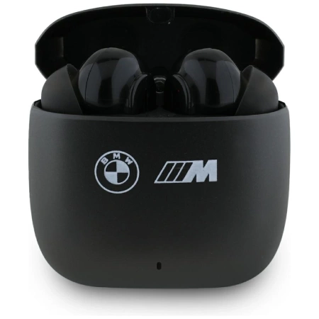 BMW M Metal M Logo Print ANC-ENC TWS Bluetooth-Kopfhörer - Schwarz