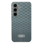 Audi IML Stitching Pattern MagSafe Case S24 S921szary/gey hardcase AU-IMLMS24-Q5/D3-GY