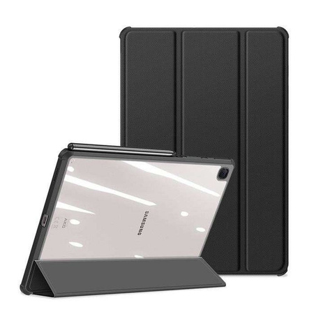 Dux Ducis Toby armored tough Smart Cover for Samsung Galaxy Tab S6 Lite with a holder for stylus pen black