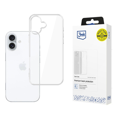 Apple iPhone 16 - 3mk Clear Case