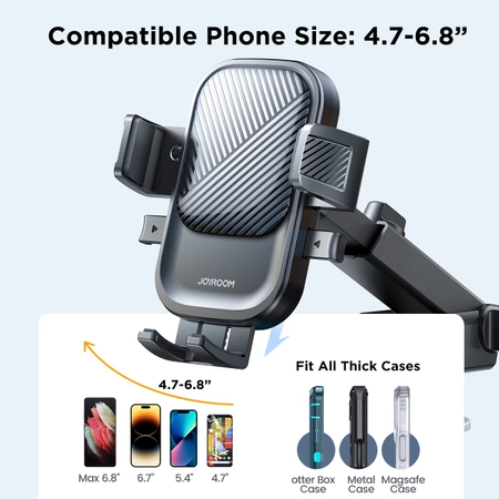 Joyroom JR-OK6 Autotelefonhalter am Armaturenbrett – Schwarz