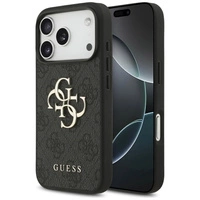 Guess 4G Big Logo Case für iPhone 17 Pro - Schwarz