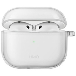 UNIQ etui Glase AirPods 4 przezroczysty/glossy clear