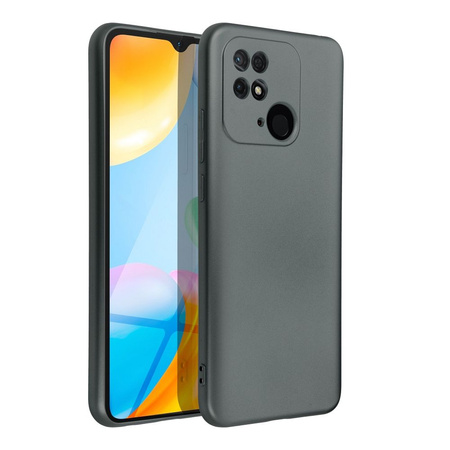 Futerał METALLIC do XIAOMI Redmi 10C szary