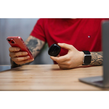 FORCELL F-AUDIO słuchawki bezprzewodowe / bluetooth stereo TWS CLEAR Sound czarne