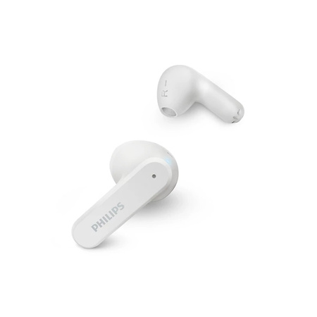 SŁUCHAWKI PHILIPS DOUSZNE TWS BEZPRZEWODOWE BLUETOOTH TRUE WIRELESS  BIAŁE Phil-TAT2139WT/00