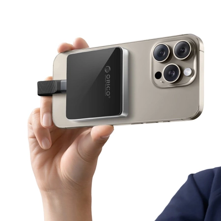 Kieszeń dyskowa M.2 NVME z magnesem USB-C 3.2 - czarna