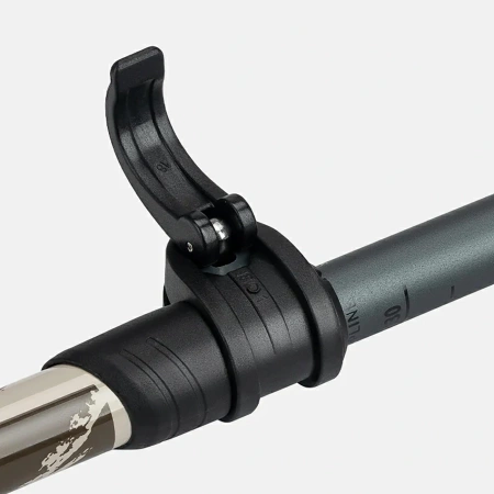 Kijki trekkingowe Qunature nordic walking aluminiowe 110 - 130 cm - brązowe