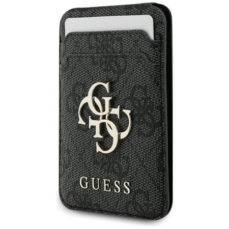 Guess 4G Case with Magsafe Wallet for iPhone 17 Pro - Black