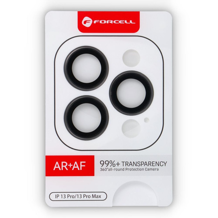 Szkło hartowane Forcell Premium do aparatu - do iPhone 13 Pro / 13 Pro Max Grafitowy