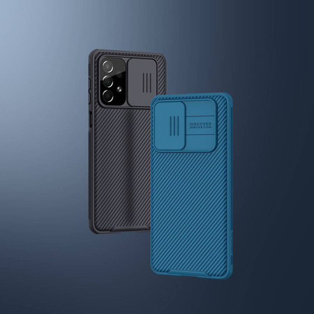 Nillkin CamShield Pro Hülle Armored Pouch Cover Camera Cover Kamera Samsung Galaxy A73 Blau