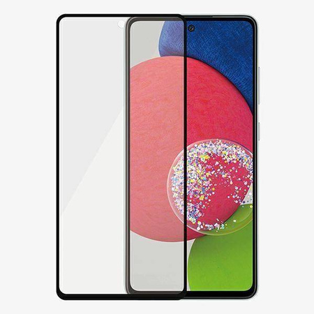 Tempered Glass 5D SAMSUNG GALAXY A52 / A52S / A53 5G PanzerGlass E2E Microfracture Case Friendly AntiBacterial black